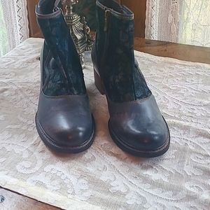 Spring Step L'artiste Ankle Boots sz 41/9.5